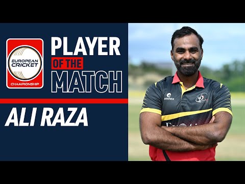 POTM A.Raza: Group C, Match 4 - MLT vs BEL | ECC 2024 | 9 Oct 2024 | ECC24.079