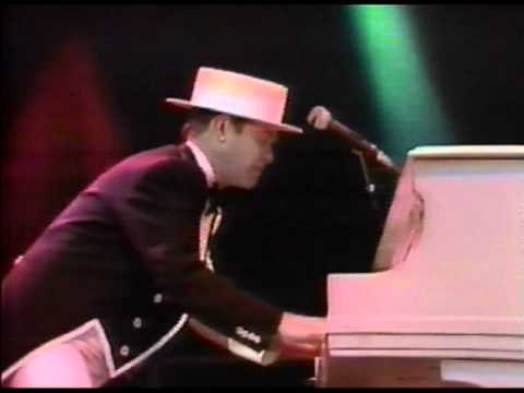 Elton John - Bennie and The Jets - Wembley 1984 (HQ Video and Audio)