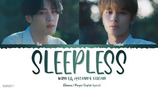 Sleepless (夜未眠) - WayV KUN & XIAOJUN Lyrics