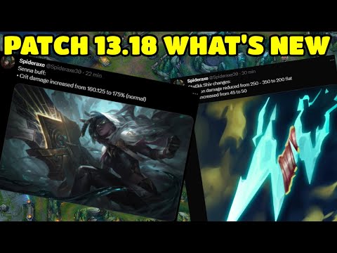 Patch 13.18 Senna Up/Statikk shiv change will Senna Build change ?