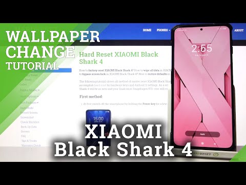 Xiaomi Black Shark 4 - Static Wallpapers / Default Wallpapers Review