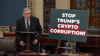 Merkley SLAMS Trump Crypto Corruption: “Open Sale of the Government”