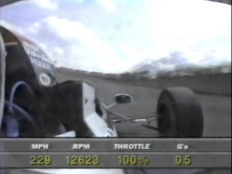1993 CART Michigan 500: Al Unser Jr. incar camera