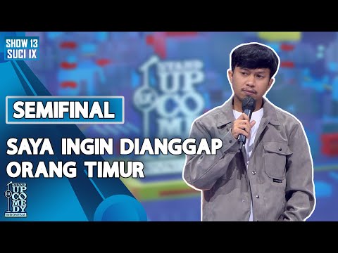Stand Up Ali Akbar: Indonesia Lagi Krisis Kepercayaan - SEMIFINAL SUCI IX