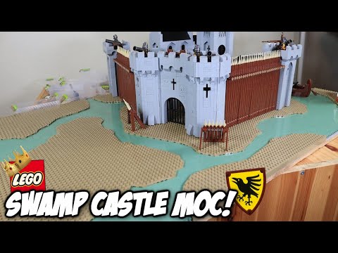 Building a LEGO Swamp Castle MOC - Build Update #1