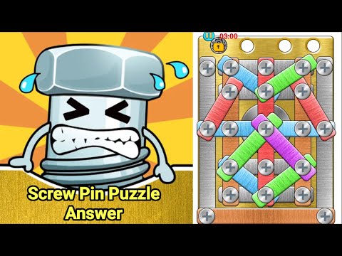 Screw Pin Puzzle Game Answers - YouTube