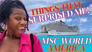 An Unexpected Start to My Last Day on MSC World America