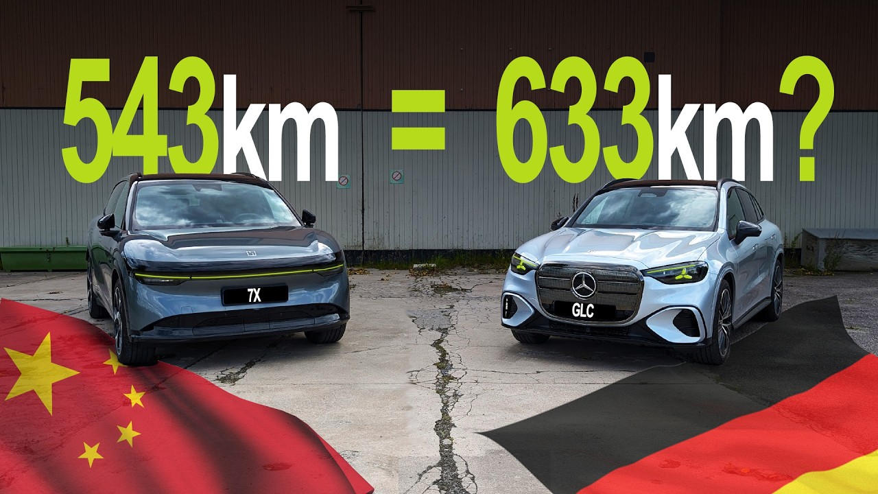 Mercedes GLC vs Zeekr 7X: The 90km WLTP Range Lie?
