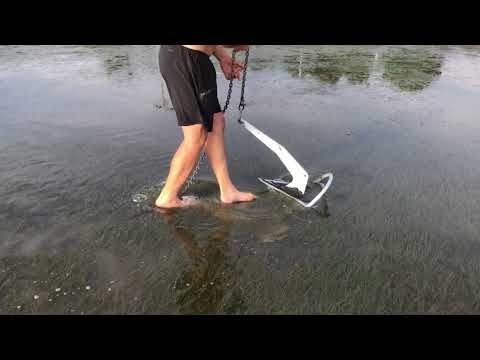 Marine anchor Mantus 6kg vs Rocna 10kg vs Manork professional 4kg  independent real test