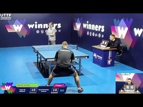 Teteruk Mikhail - Gerasimenko Andrei WINners. CUP Table Tennis 7 09.01.2021 09:15