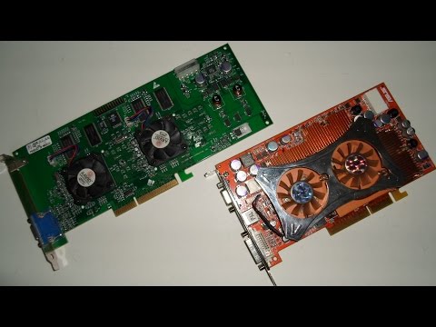 3dfx Voodoo 5 5500 und ATI Radeon 9800XT