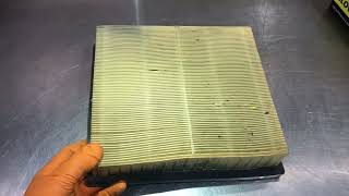 2016-2022 Lexus RX350 Engine Air Filter Inspection And Replacement Instructions