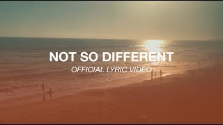 &quot;Not So Different&quot; Official Lyric Video - Brian Reith