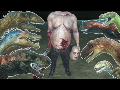 Headless Hulk VS ALL DINO - ANIMAL REVOLT BATTLE SIMULATOR