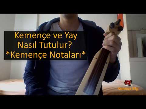 Karadeniz Kemençesi Eğitim Videoları - #3 Kemençe Notaları, Tutuş ve Parmak Egzersizleri