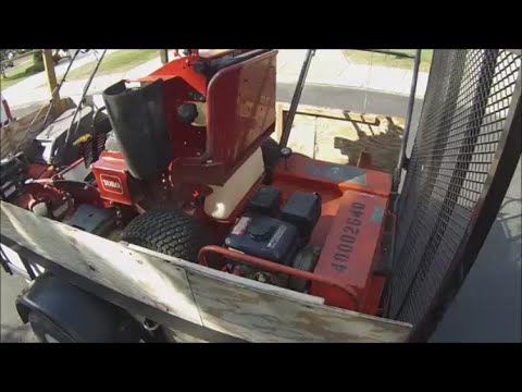 Aeration and Over Seeding Set up and Pricing Talk, Lawn Care Vlog #25