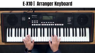 Video thumbnail for Roland E-X10 17 Sound Demos by Georgy Hesky