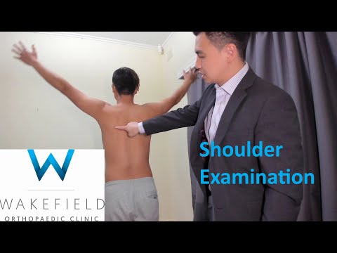 Shoulder Examination - Wakefield Orthopaedic Clinic