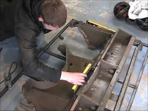 Land Rover Series 1 Rebuild Episode one - Bulkhead Repairs
