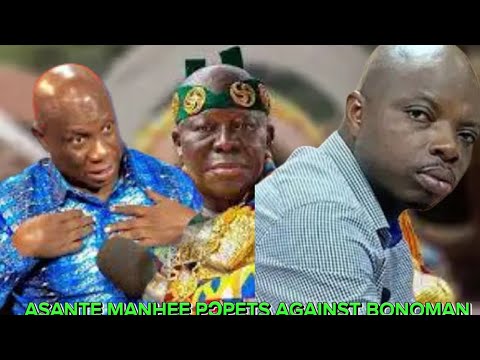 THE PƆPETS ASANTE MANHENE WAS USING AGAINST BONOMAN 🔥🔥