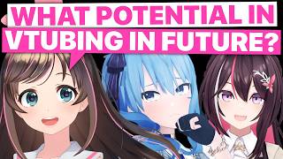 Kizuna Ai Asks Suisei & AZKi On The Potential Of Vtubing (Hololive) [Eng Subs]