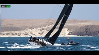 Caos, viento extremo y un final de pel&iacute;cula en el debut de las 52 SUPER SERIES en Lanzarote
