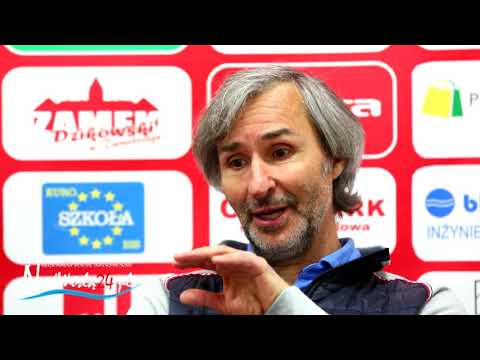 Konferencja prasowa po meczu Siarki Tarnobrzeg z Gryfem Wejherowo 23.03.2019