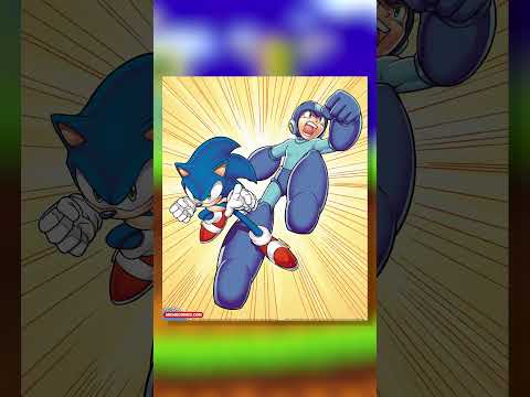SONIC & MEGA MAN Crossover??? #sonic #megaman #worldscollide