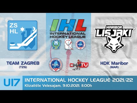 IHL U17 2021/22 - Team Zagreb vs HDK Maribor