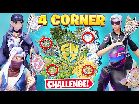 The FNCS CHAMPIONS 4 CORNER Challenge!
