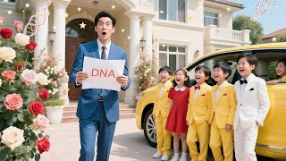 CEO gets a big gift — 5 genius babies! He’s shocked after seeing the DNA report!