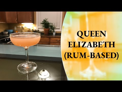 How to Make the (rum-based) Queen Elizabeth - Rum Cocktail - Cocktails At Home