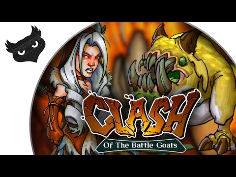 Tabletop Tuesday | CLASH of the BATTLE GOATS Kickstarter Preview | Brutal Goat Combat 