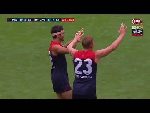 Melbourne vs. Greater Western Sydney: Fourth Quarter - Round 1, 2016