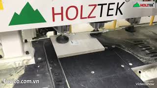 KHOAN NGANG CNC HOLZTEK | QUÉT MÃ VẠCH TRONG SẢN XUẤT