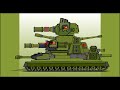 How To Draw Hybrid Tank KV-44 M2 Landkreuzer Faceless | HomeAnimations - Cartoons About Tanks