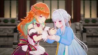 【英字幕】Kiara、GOSEGUから韓国式お辞儀を学ぶ【3Dオフコラボ】