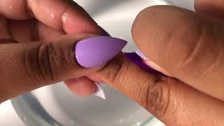 how to remove press on nails at home without damage | remove glue with no acetone | 2021 tutorial