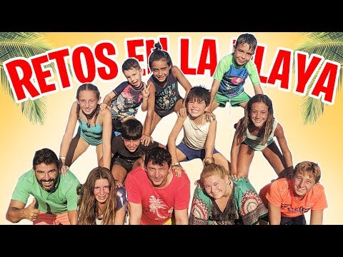 12 HORAS en LA PLAYA con AMIGOS haciendo RETOS