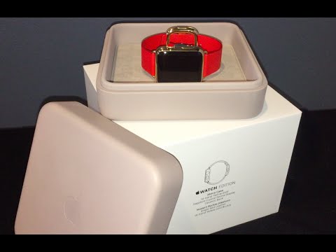 $17,000 Gold Apple Watch Edition Unboxing