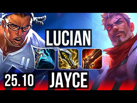 LUCIAN vs JAYCE (TOP) | KR Diamond | 25.10
