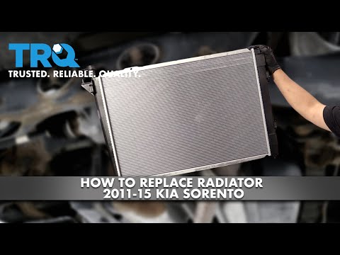 How To Replace Radiator 2011-15 Kia Sorento