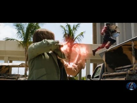 "Avengers vs Hydra" Scene - Captain America : Civil War 2016