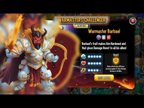 Monster Legends | Warmaster: Barbael Dungeon | Heroric Orbs.. SAVE SAVE SAVE!! | Total Blind Change