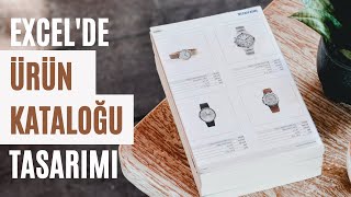 EXCEL DE ÜRÜN KATALOĞU NASIL YAPILIR? | HIZLICA KENDİ ÜRÜNLERİNİZİ ENT