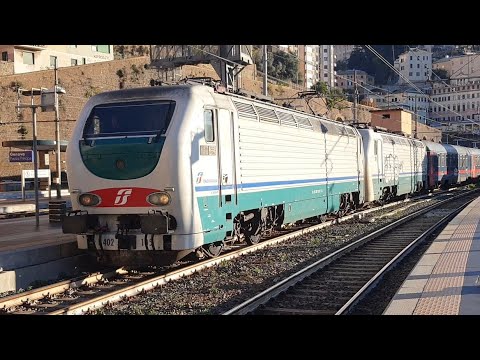 L'ultimo ICN Siracusa - Milano, via Genova a Genova Piazza Principe