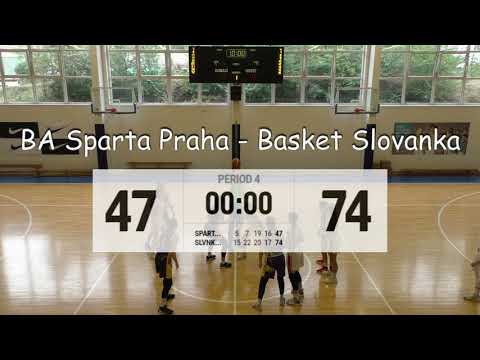 2020 0927 _ U19 _ BA Sparta Praha - Basket Slovanka
