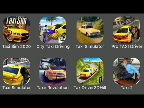 Top 8 Taxi Simulator Android Games: Taxi Sim 2020, Crazy Taxi Simulator, Taxi Driver 3D, Taxi 2