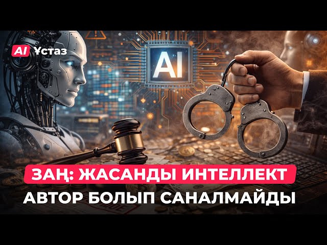 Заң: Жасанды интеллект автор болып саналмайды