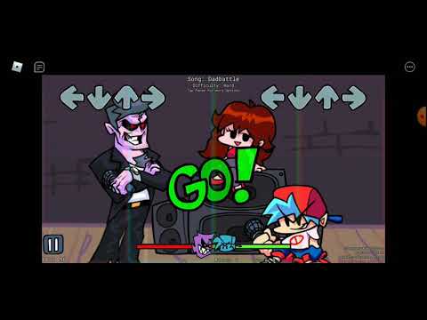 Why dad-battle b-side is easier then normal dad-battle hard mode